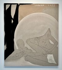 Lesbian Jazz N° 24 by Anouk Lamm Anouk contemporary artwork painting