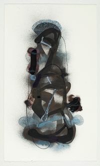 Totem 1 by Manisha Parekh contemporary artwork works on paper, drawing