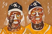Sluggers by Chase Hall contemporary artwork 3