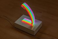 Billy Apple®'s Neon Rainbows Make Their London Debut 3