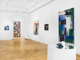 Exhibition view: Group Exhibition, Interflow, Pilar Corrias, London (4 August–16 September 2023). Courtesy the artists and Pilar Corrias.