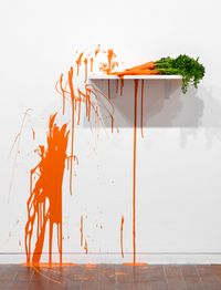 14 Carrots by Jim Lambie contemporary artwork sculpture