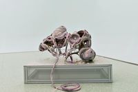 Purple mangosteen by Yuyu Wang contemporary artwork sculpture