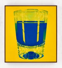 Blue Liquids #29 by René Wirths contemporary artwork painting