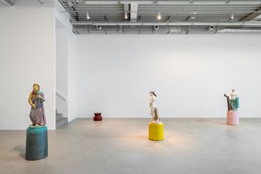 Exhibition view: Johan Creten, 8 Gods, Almine Rech Gallery, Brussels (9 March–8 April). Courtesy of the Artist and Almine Rech Gallery. © Johan Creten.