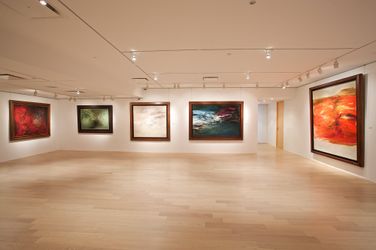 Exhibition view: Zao Wou-Ki, Paintings: 1950s–1960s, DE SARTHE, Hong Kong (18 March–29 April 2011). Courtesy DE SARTHE.