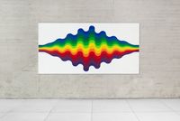 Ondes 110 n°8 by Julio Le Parc contemporary artwork painting