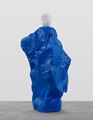 white blue monk by Ugo Rondinone contemporary artwork 4