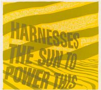harness the sun by Corita Kent contemporary artwork print