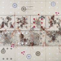 Birth Chart by Antonio Puri contemporary artwork mixed media