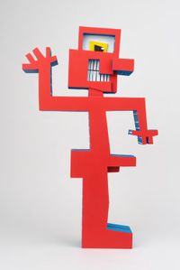 HI GUY! by Kenny Scharf contemporary artwork sculpture