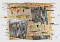 Drying Line by El Anatsui contemporary artwork sculpture