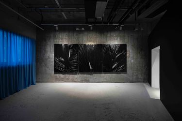 Exhibition view: Cici Wu & Zhou Tao, Curtain, Para Site, Hong Kong (14 May–25 July 2021). Courtesy Para Site.