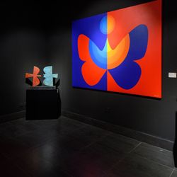 Exhibition view: Mohamed Hamidi, Hamidi, Here and Now, La Galerie 38, Casablanca (26 November 2021–10 January 2022). Courtesy La Galerie 38.          