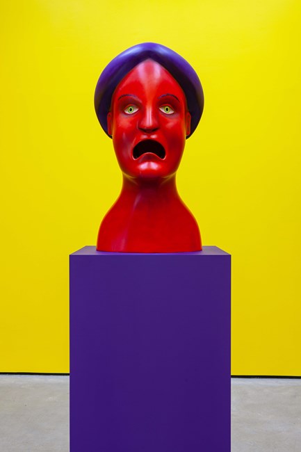 Bust by Nicolas Party contemporary artwork