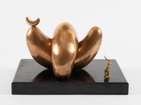 Le yin et le yang by Salvador Dalí contemporary artwork sculpture