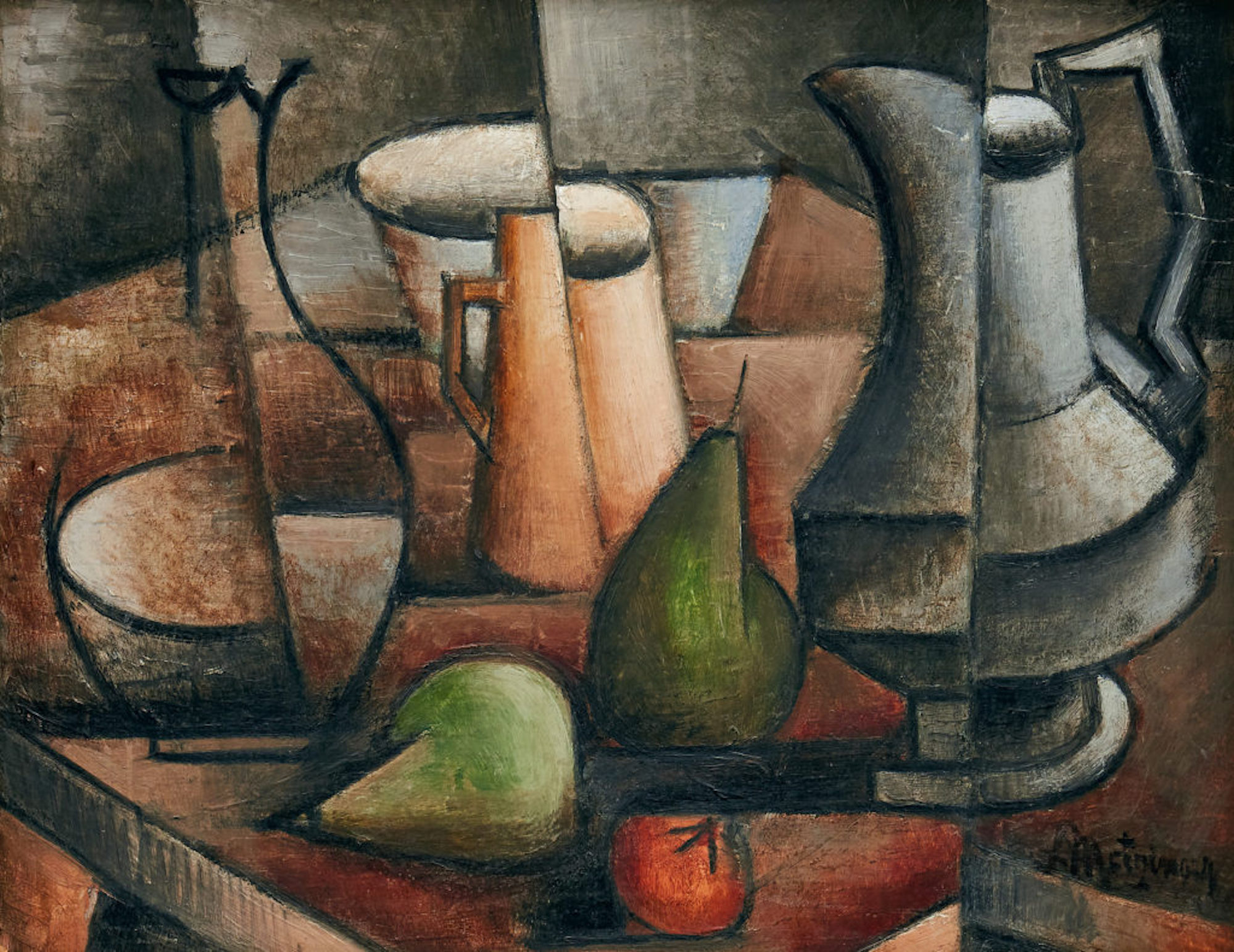 Nature morte aux fruits, c. 1909 - 19 by Jean Metzinger | Ocula