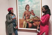 Xhosa Woman, Intombi I by Tony Gum contemporary artwork 2