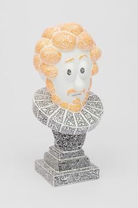 Mr Curious by Mr Doodle contemporary artwork sculpture, drawing