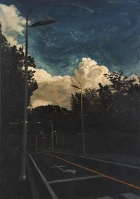 Dusk Clouds by Hyewon Kim contemporary artwork painting