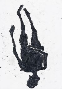 Das Ziel, Signora, ist links by Georg Baselitz contemporary artwork painting, works on paper