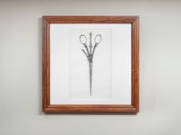 Dr Trepan’s Surgical Instrument No. 4 by Angela Su contemporary artwork drawing