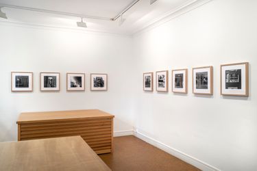 Exhibition view: Robert Rauschenberg, Photographs, Galerie Lelong & Co., Rue de Téhéran, Paris (20 May–13 July 2021). Courtesy Galerie Lelong & Co. 