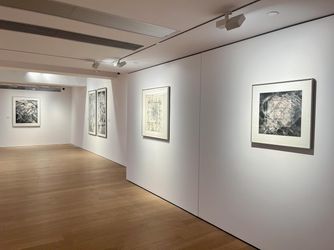 Exhibition view: Wucius Wong, Water Thoughts and Mountain Visions, Alisan Fine Arts, Hong Kong (22 March–16 May 2024). Courtesy Alisan Fine Arts.
