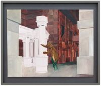 Sector 591 by Isa Melsheimer contemporary artwork works on paper