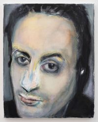 Hafid Bouazza by Marlene Dumas contemporary artwork painting, works on paper