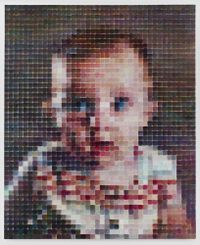 Baby Jane by Chuck Close contemporary artwork painting