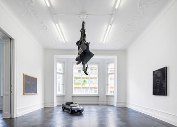 Exhibition view: Lutz Bacher, Divine Transportation, Galerie Buchholz, Berlin (8 July–27 August 2016). Courtesy Galerie Buchholz.