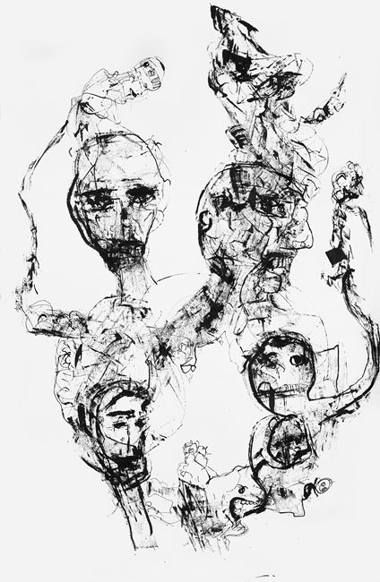 Untitled (Drawing 3) by P. R. Satheesh contemporary artwork