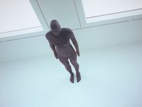 EDGE II by Antony Gormley contemporary artwork sculpture