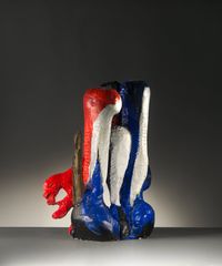 La Main Rouge by Étienne-Martin contemporary artwork sculpture