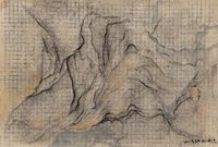 Path Climbs the Cloud River 04 by Wang Shaoqiang contemporary artwork painting, works on paper
