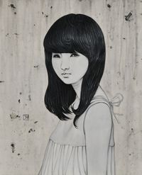 REM- y - by Yu Kawashima contemporary artwork painting, works on paper, drawing, mixed media