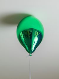 Green Mirror Balloon (medium) by Jeppe Hein contemporary artwork sculpture