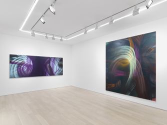 Exhibition view: Andrea Marie Breiling, The Swallow, Almine Rech, New York (2 May–10 June 2023). Courtesy Almine Rech. Photo:  Dan Bradica.