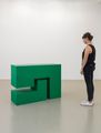 Untitled Estructura (Green) by Carmen Herrera contemporary artwork 1