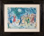 Fête au Village by Marc Chagall contemporary artwork 2
