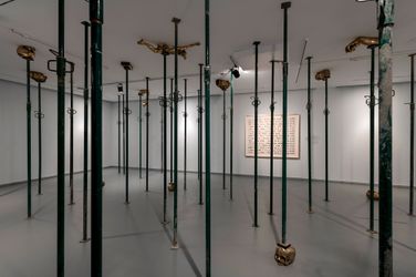 Exhibition view: Carlos Aires, I will die… As will you, Zilberman Gallery, Istanbul (17 December–11 February 2023). Courtesy Zilberman Gallery.