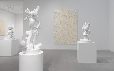 Exhibition view: Damien Hirst, Forgiving and Forgetting, Gagosian, 541 West 24th Street, New York (20 January–12 March 2022). © Damien Hirst and Science Ltd. All rights reserved, DACS 2022. Courtesy Gagosian. Photo: Rob McKeever.