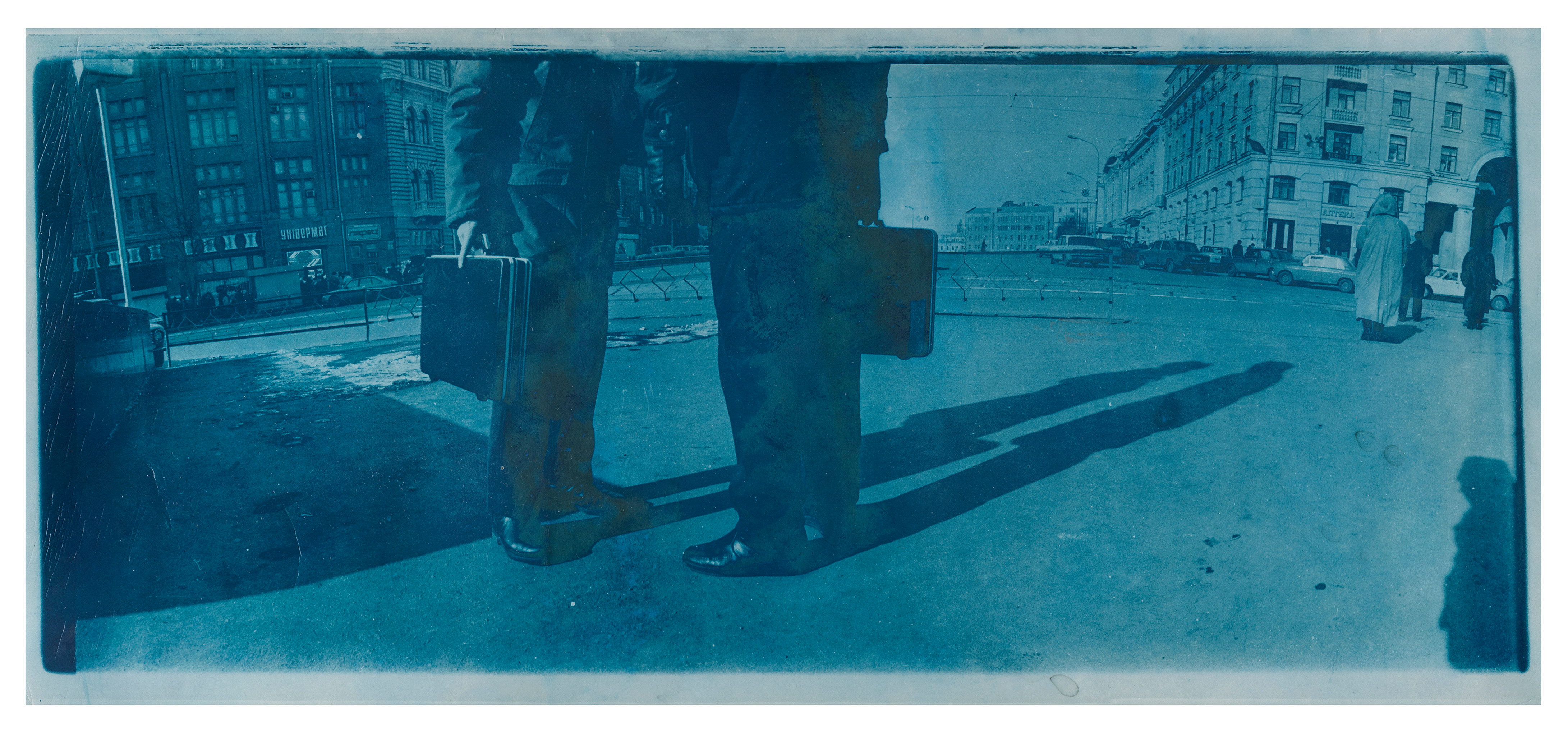 At Dusk, 1993 by Boris Mikhailov, Giclée print, 50 x 110 cm (14