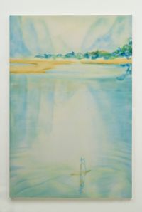 Kicking the Water (because of) by Naofumi Maruyama contemporary artwork painting, works on paper