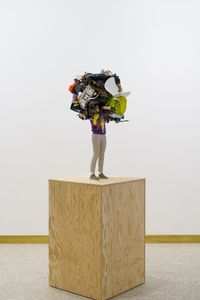 Mini-Gathering polychrome by Daniel Firman contemporary artwork sculpture