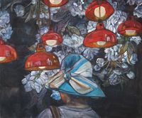 燈，全部都是燈。//lights will guide you home by Vivian Ho contemporary artwork painting