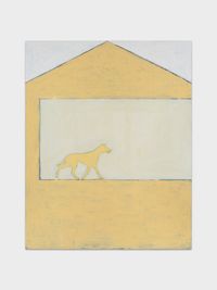 Haus und Hund 5 by Valentin Carron contemporary artwork painting