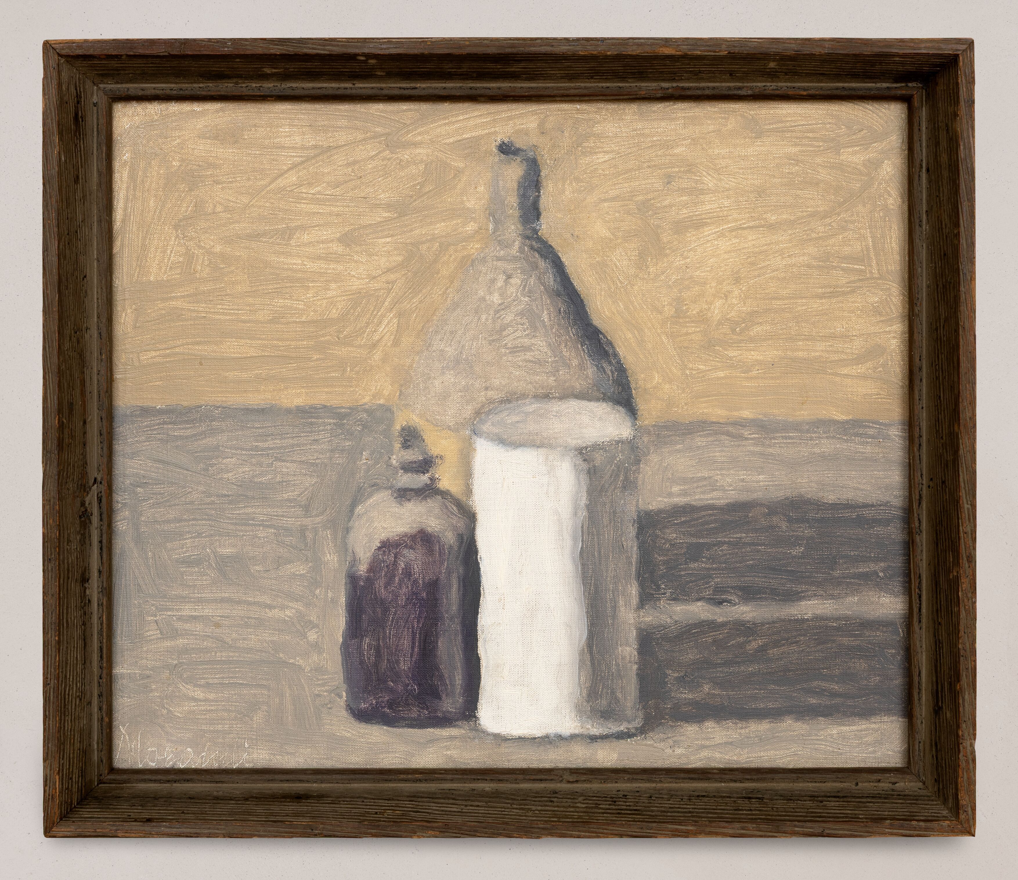 Natura morta (Still Life), 1963 by Giorgio Morandi, Oil on canvas