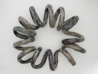 Spiral by David Zink Yi contemporary artwork sculpture, ceramics